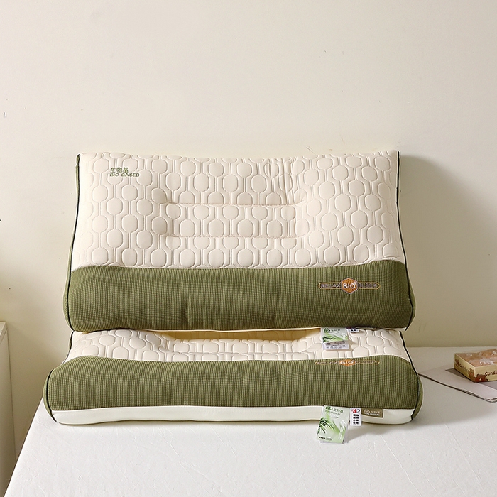 91家纺网 家纺一手货源 找家纺 （总）糖果枕芯 2025新款生物基牵引枕柔软支撑升级款