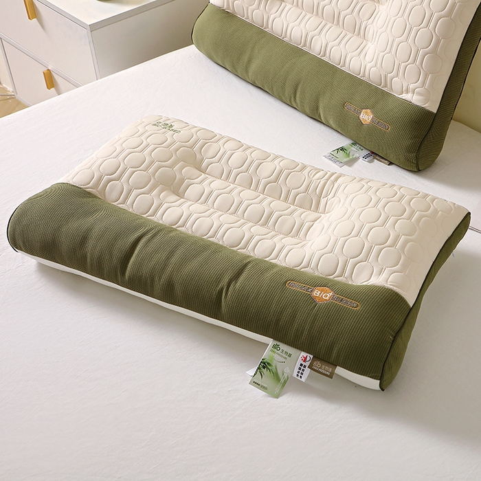 91家纺网 家纺一手货源 找家纺 （总）糖果枕芯 2025新款生物基牵引枕柔软支撑升级款