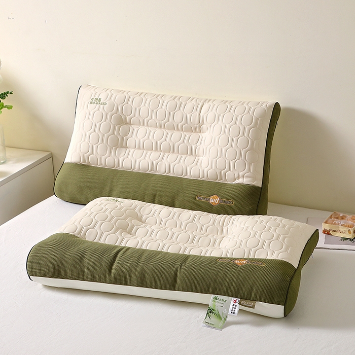 91家纺网 家纺一手货源 找家纺 （总）糖果枕芯 2025新款生物基牵引枕柔软支撑升级款