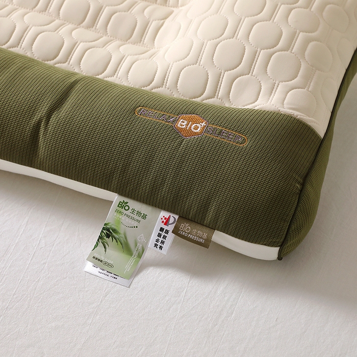 91家纺网 家纺一手货源 找家纺 （总）糖果枕芯 2025新款生物基牵引枕柔软支撑升级款