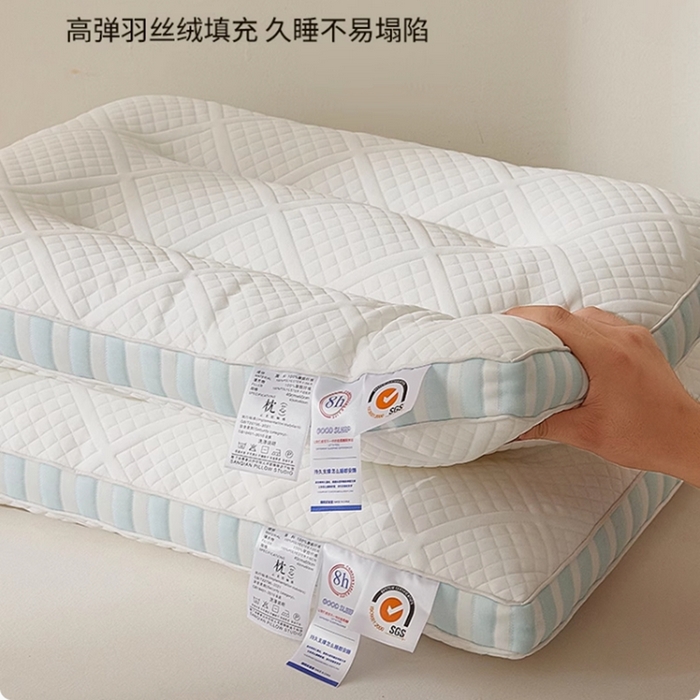 91家纺网 家纺一手货源 找家纺 （总）大熊枕芯 2025新款针织立体亲子护颈枕枕头枕芯