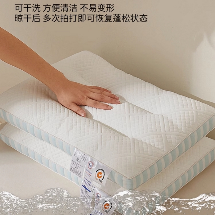 91家纺网 家纺一手货源 找家纺 （总）大熊枕芯 2025新款针织立体亲子护颈枕枕头枕芯