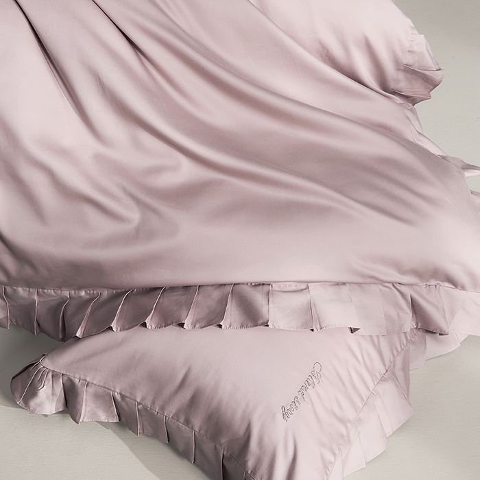 91家纺网 家纺一手货源 找家纺 轩和家居 2025新款80LF超细旦天丝棉四件套【控价468，488】 香榭蔷薇