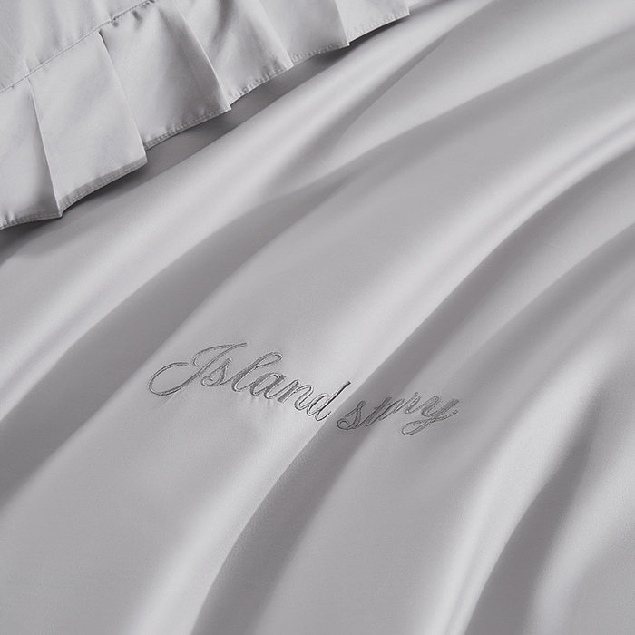 91家纺网 家纺一手货源 找家纺 轩和家居 2025新款80LF超细旦天丝棉四件套【控价468，488】 巴黎晨雾