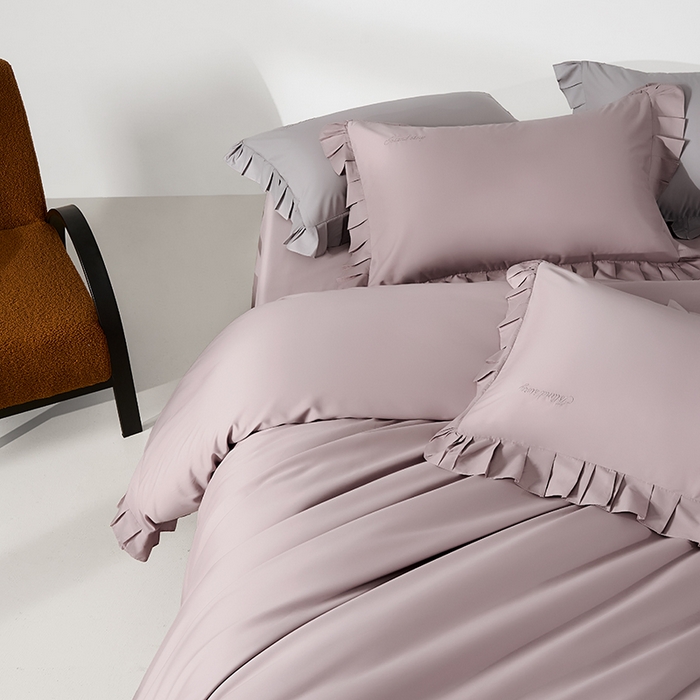 91家纺网 家纺一手货源 找家纺 轩和家居 2025新款80LF超细旦天丝棉四件套【控价468，488】 香榭蔷薇