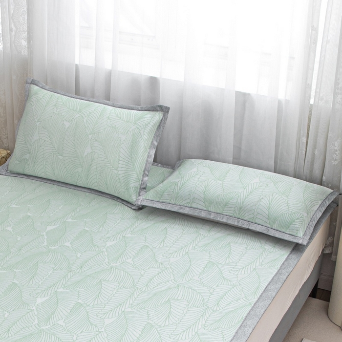 91家纺网 家纺一手货源 找家纺 （总）凌云家纺  2025新款夏季凉席枕套成人枕芯套单人48*74冰丝枕头套凉爽凉感枕套