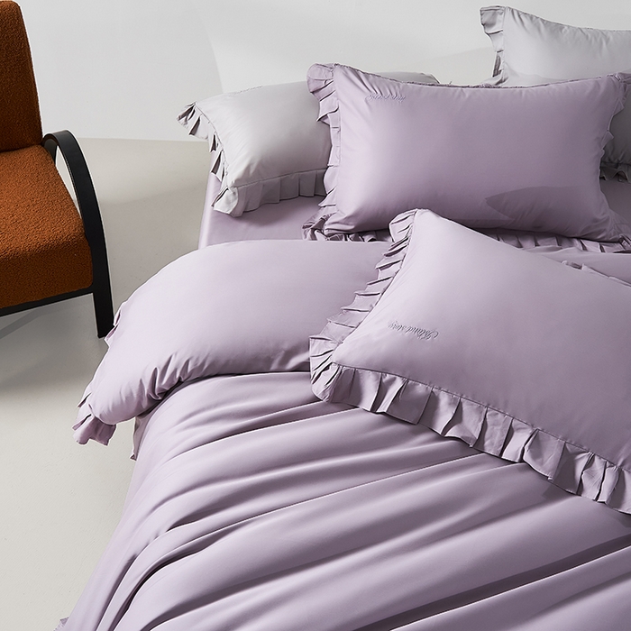 91家纺网 家纺一手货源 找家纺 轩和家居 2025新款80LF超细旦天丝棉四件套【控价468，488】 绒月纪事