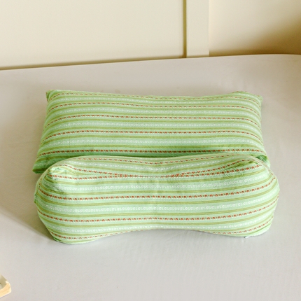 91家纺网 家纺一手货源 找家纺 （总）金牛枕芯 2025春夏新款三角牵引组合荞麦枕印花款枕头枕芯