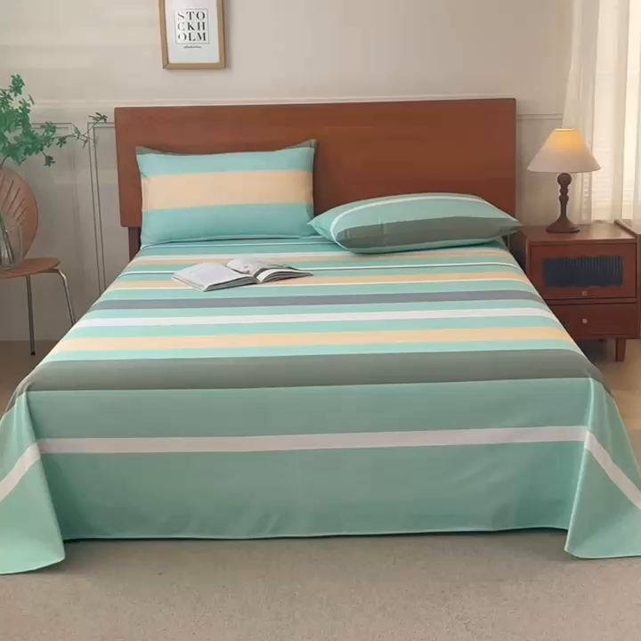 91家纺网 家纺一手货源 找家纺 （总）义博家纺 2025新款纯棉老粗布床单