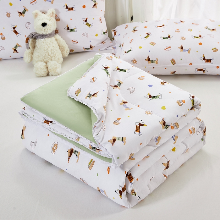 91家纺网 家纺一手货源 找家纺 （总）穆琪 2025新款小花边夏凉被印花夏被小清新夏凉被