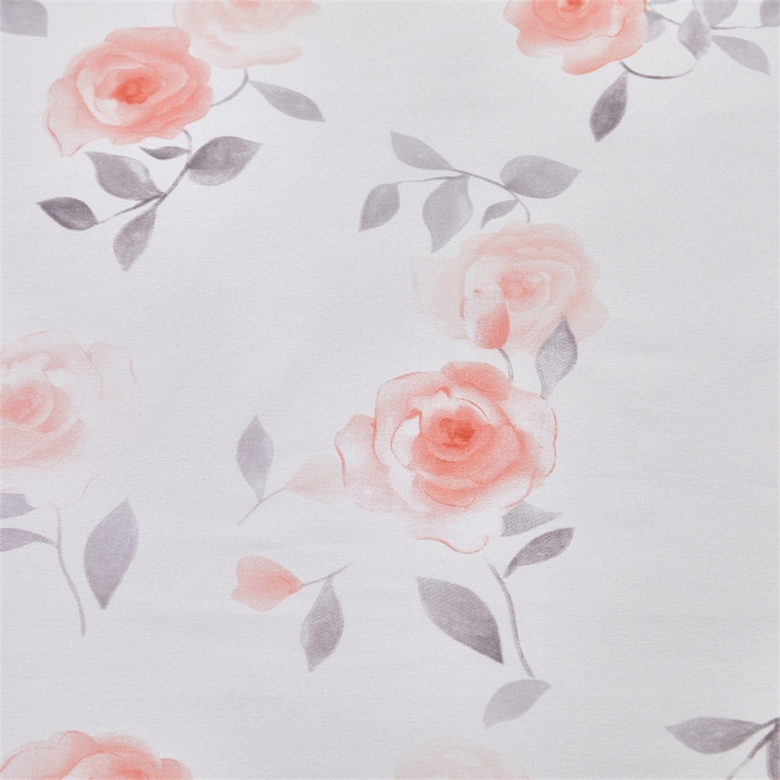 91家纺网 家纺一手货源 找家纺 雲归梦 2025新款原棉老粗布床单席子凉席印花三件套 风雅玫瑰-粉