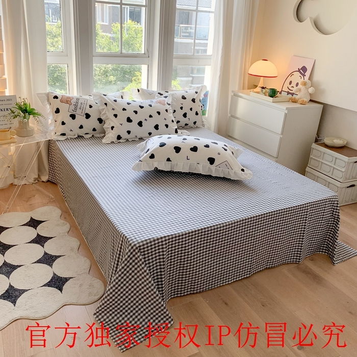 91家纺网 家纺一手货源 找家纺 （总）玉元坊 2025春夏新款公主风全棉纯棉花边被套床单四件套