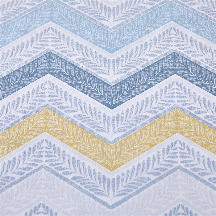 91家纺网 家纺一手货源 找家纺 雲归梦 2025新款原棉老粗布床单席子凉席印花三件套 舒伯特-蓝