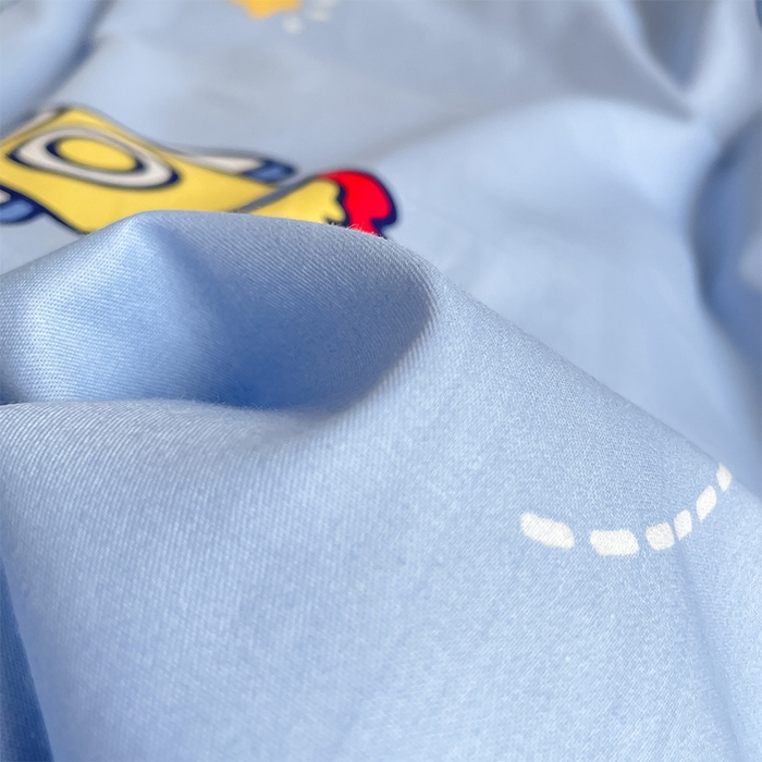 91家纺网 家纺一手货源 找家纺 金鑫汇家纺 2025新款印花花型-学生上下铺三件套 翱翔太空