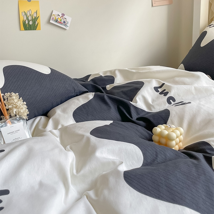 91家纺网 家纺一手货源 找家纺 金鑫汇家纺 2025新款印花花型-学生上下铺三件套 波浪世界