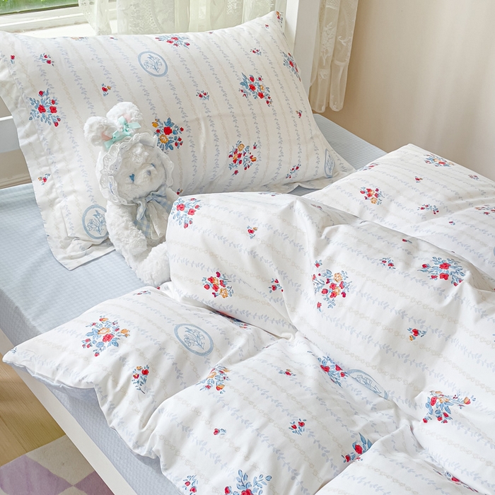 91家纺网 家纺一手货源 找家纺 金鑫汇家纺 2025新款印花花型-学生上下铺三件套 伯爵夫人