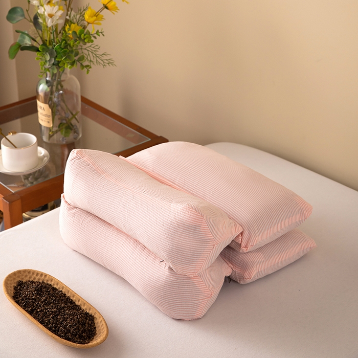 91家纺网 家纺一手货源 找家纺 （总）九州2025新款三角牵引组合荞麦枕