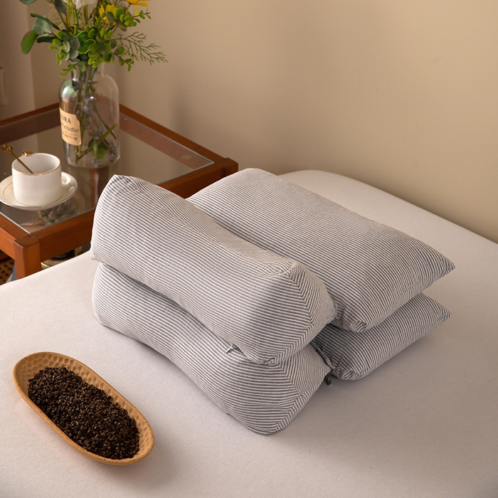 91家纺网 家纺一手货源 找家纺 （总）九州2025新款三角牵引组合荞麦枕