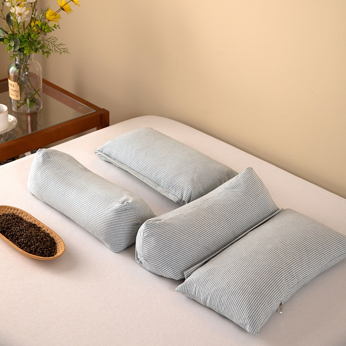 91家纺网 家纺一手货源 找家纺 （总）九州2025新款三角牵引组合荞麦枕