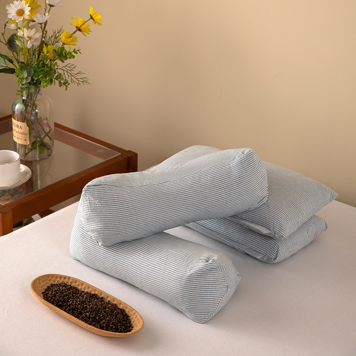 91家纺网 家纺一手货源 找家纺 （总）九州2025新款三角牵引组合荞麦枕