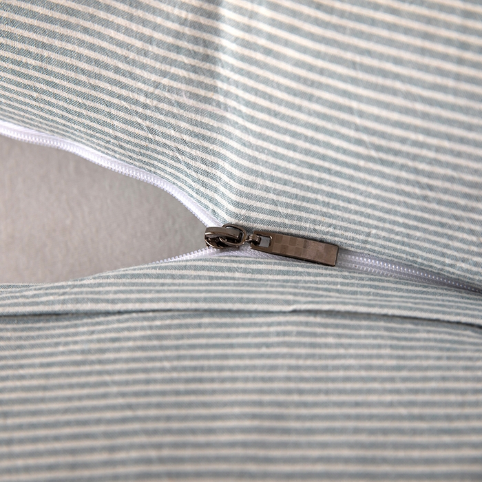 91家纺网 家纺一手货源 找家纺 九州2025新款三角牵引组合荞麦枕 绿色一只