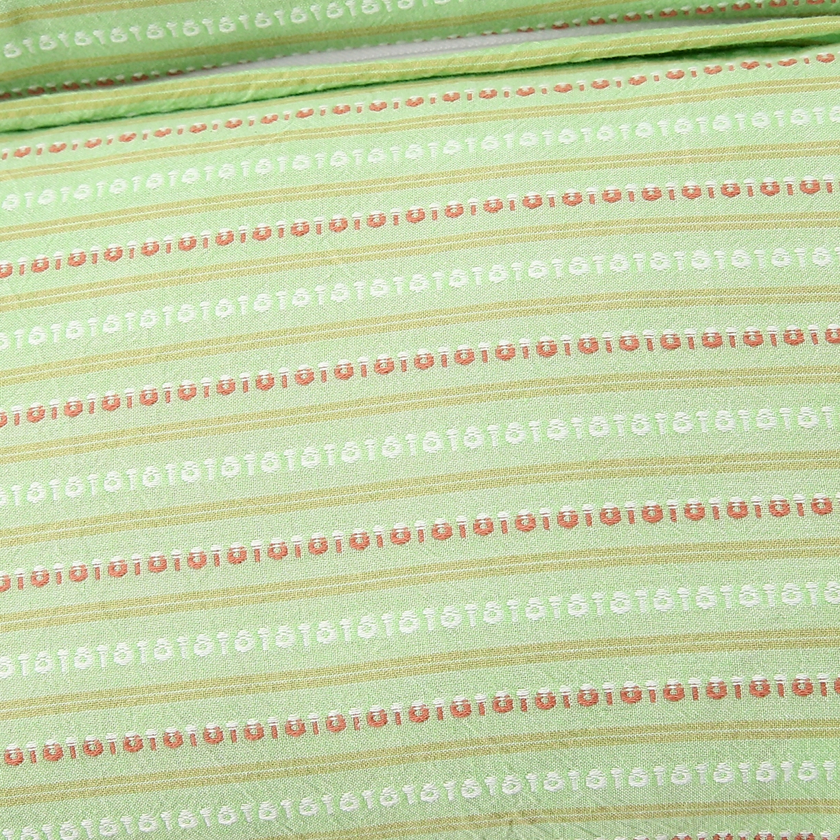 91家纺网 家纺一手货源 找家纺 珍贝家纺 2025新款全棉水洗棉条纹荞麦枕二合一组合枕牵引枕  枕头枕芯 二合一条纹荞麦-绿色/只 二合一荞麦枕