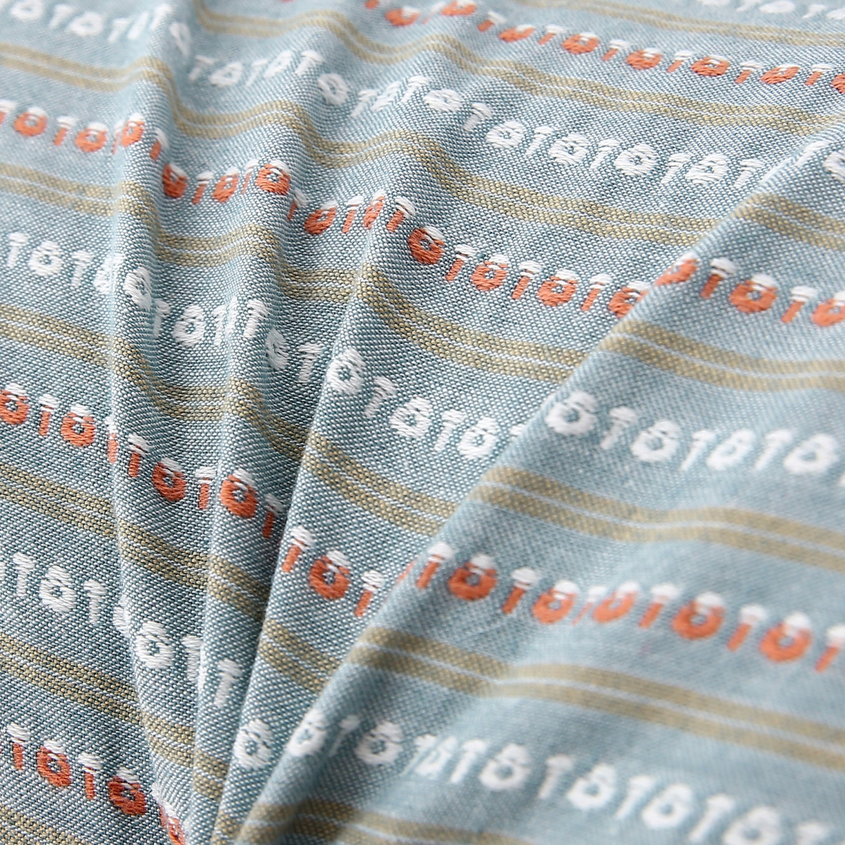 91家纺网 家纺一手货源 找家纺 珍贝家纺 2025新款全棉水洗棉条纹荞麦枕二合一组合枕牵引枕  枕头枕芯 二合一条纹荞麦-蓝色/对 二合一荞麦枕