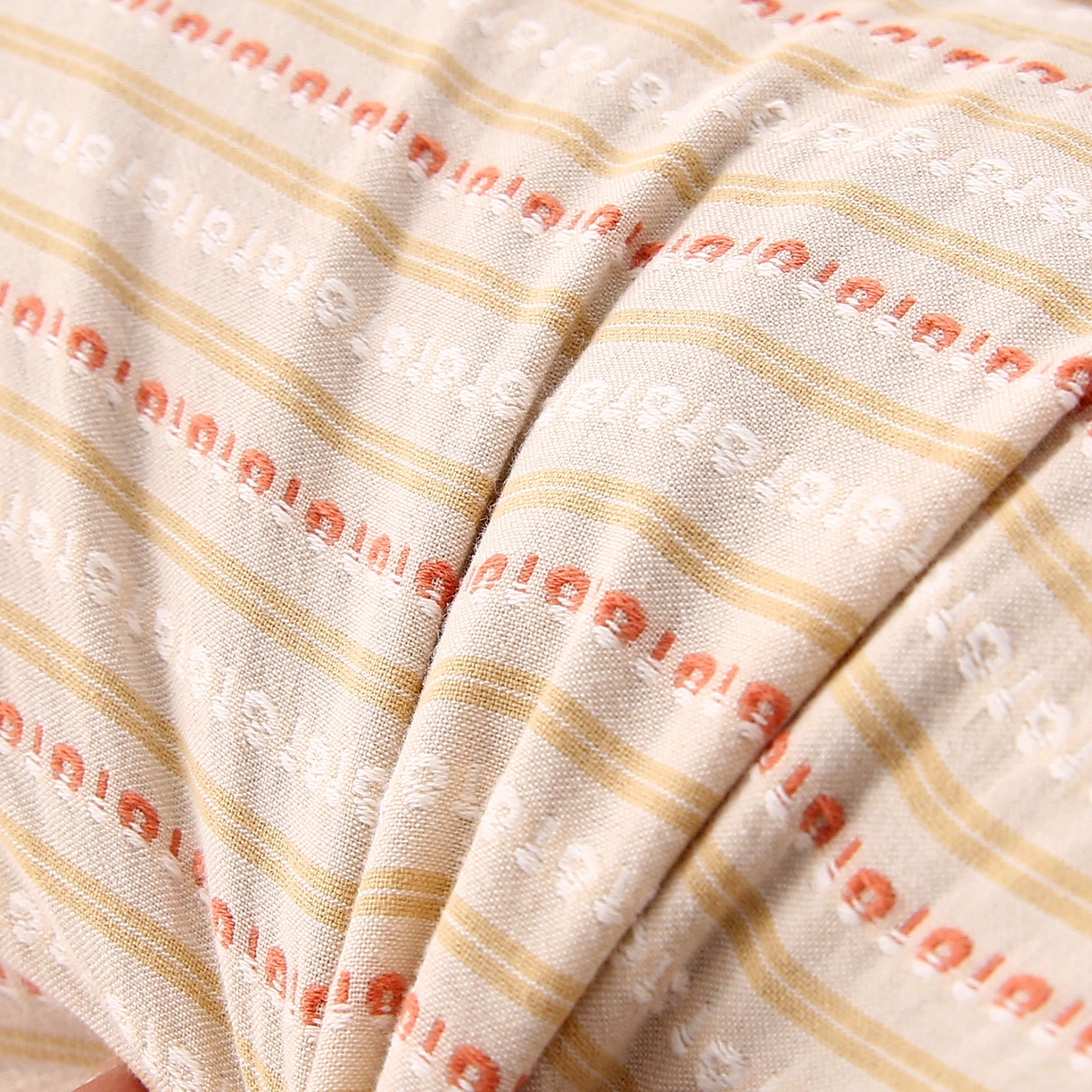 91家纺网 家纺一手货源 找家纺 珍贝家纺 2025新款全棉水洗棉条纹荞麦枕二合一组合枕牵引枕  枕头枕芯 二合一条纹荞麦-米色/对 二合一荞麦枕