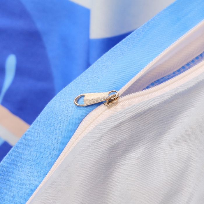 91家纺网 家纺一手货源 找家纺 金鑫汇家纺 2025新款印花花型-学生上下铺三件套 海族馆