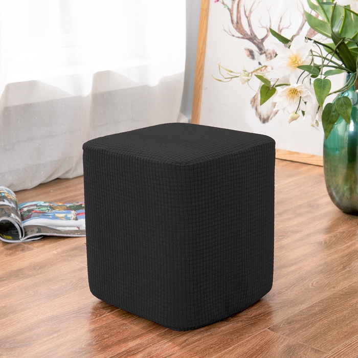 91家纺网 家纺一手货源 找家纺 （总）壹零特色家纺 防泼水弹力华夫格方凳子套 弹性换鞋凳套 方柱凳子套