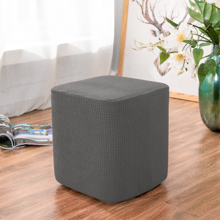 91家纺网 家纺一手货源 找家纺 （总）壹零特色家纺 防泼水弹力华夫格方凳子套 弹性换鞋凳套 方柱凳子套