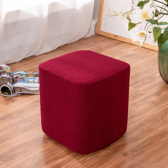 91家纺网 家纺一手货源 找家纺 （总）壹零特色家纺 防泼水弹力华夫格方凳子套 弹性换鞋凳套 方柱凳子套