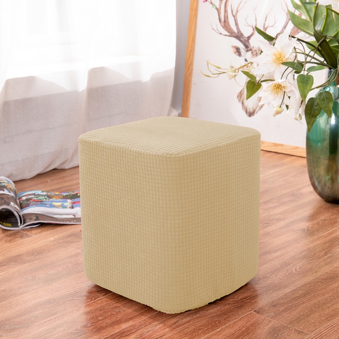 91家纺网 家纺一手货源 找家纺 （总）壹零特色家纺 防泼水弹力华夫格方凳子套 弹性换鞋凳套 方柱凳子套