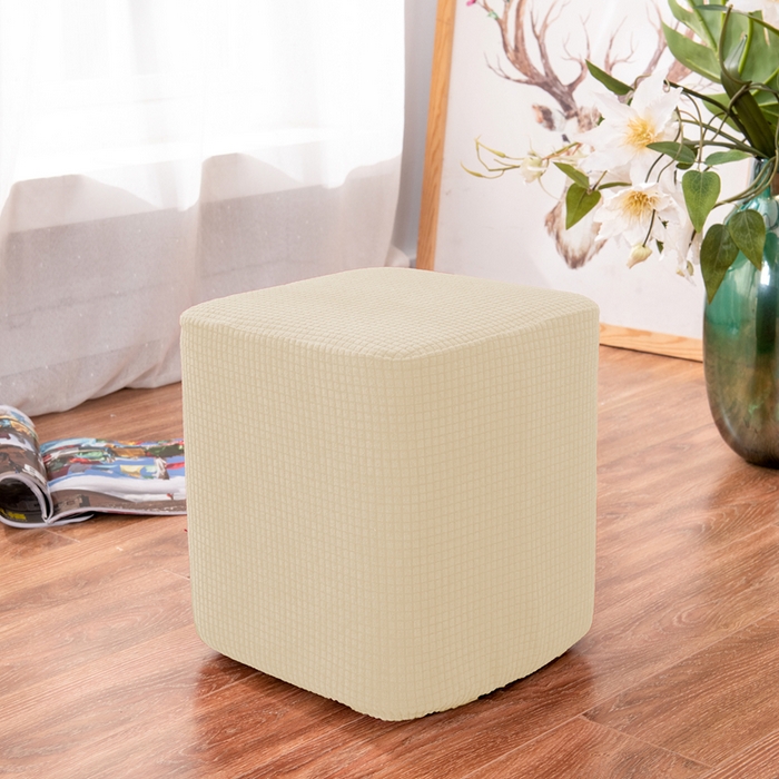 91家纺网 家纺一手货源 找家纺 （总）壹零特色家纺 防泼水弹力华夫格方凳子套 弹性换鞋凳套 方柱凳子套