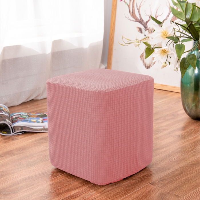 91家纺网 家纺一手货源 找家纺 （总）壹零特色家纺 防泼水弹力华夫格方凳子套 弹性换鞋凳套 方柱凳子套