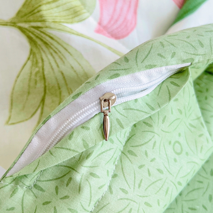 91家纺网 家纺一手货源 找家纺 小叮当家纺仓储工厂店 （提供买家秀 爆款花型 不断货）2025新款全棉A类印花纯棉花夏被可机洗空调被 花之恋-米