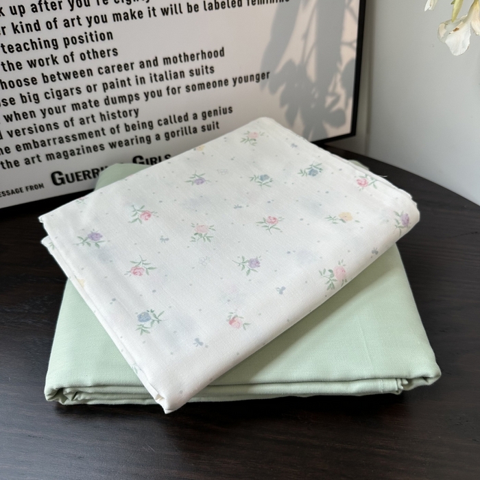 91家纺网 家纺一手货源 找家纺 麦伦家居 2025春夏新款冰纱夏被夏凉被空调被系列二 薄荷初夏