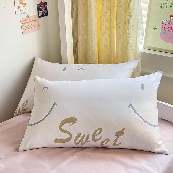 91家纺网 家纺一手货源 找家纺 金鑫汇家纺 2025新款印花花型-学生上下铺三件套 奶油粉