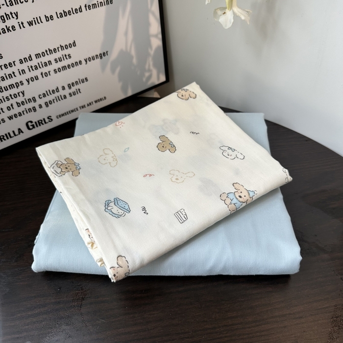 91家纺网 家纺一手货源 找家纺 麦伦家居 2025春夏新款冰纱夏被夏凉被空调被系列二 卷毛狗