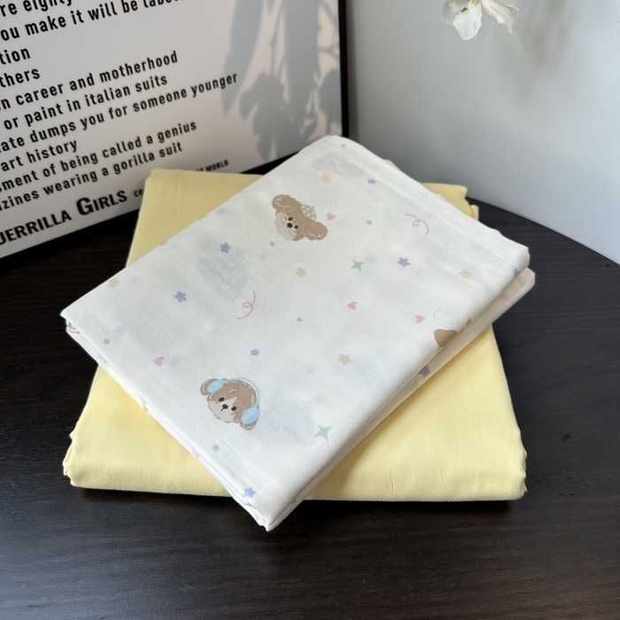 91家纺网 家纺一手货源 找家纺 麦伦家居 2025春夏新款冰纱夏被夏凉被空调被系列二 帽子小熊