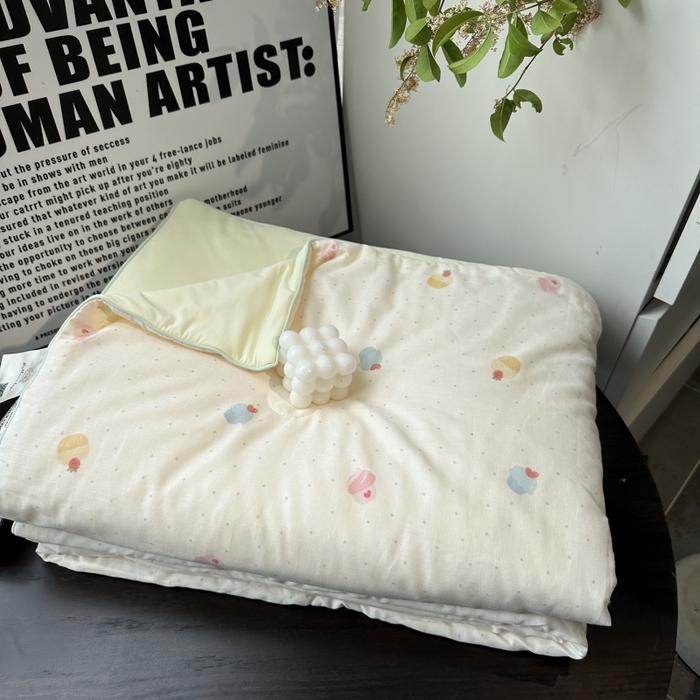 麦伦家居 2025春夏新款冰纱夏被夏凉被空调被系列二 夏日冰激凌