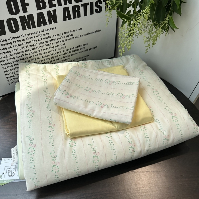 91家纺网 家纺一手货源 找家纺 麦伦家居 2025春夏新款冰纱夏被夏凉被空调被系列二 枕边话