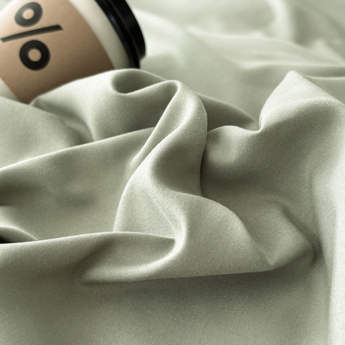 91家纺网 家纺一手货源 找家纺 百花王 2025新款亲肤舒适简约纯色水洗棉四件套 抹茶卡其