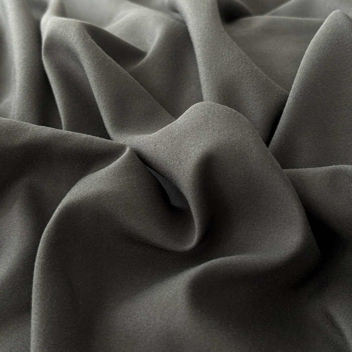 91家纺网 家纺一手货源 找家纺 百花王 2025新款亲肤舒适简约纯色水洗棉四件套 抹茶深灰