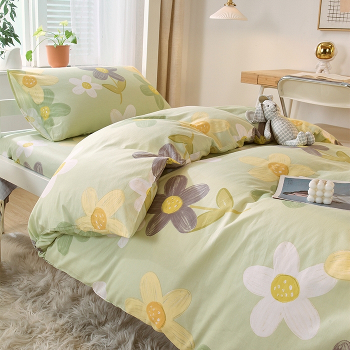 91家纺网 家纺一手货源 找家纺 金鑫汇家纺 2025新款印花花型-学生上下铺三件套 五彩缤纷