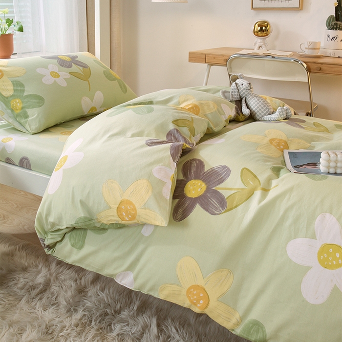 91家纺网 家纺一手货源 找家纺 金鑫汇家纺 2025新款印花花型-学生上下铺三件套 五彩缤纷