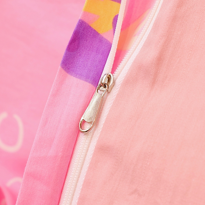 91家纺网 家纺一手货源 找家纺 金鑫汇家纺 2025新款印花花型-学生上下铺三件套 小美人鱼