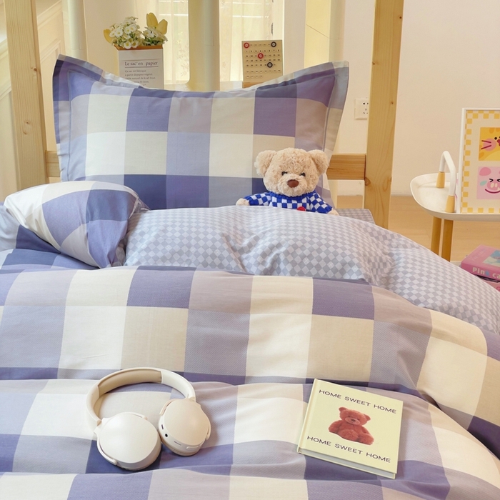 91家纺网 家纺一手货源 找家纺 （总）铭博家纺 新款100%全棉印花学生季宿舍上下铺三件套