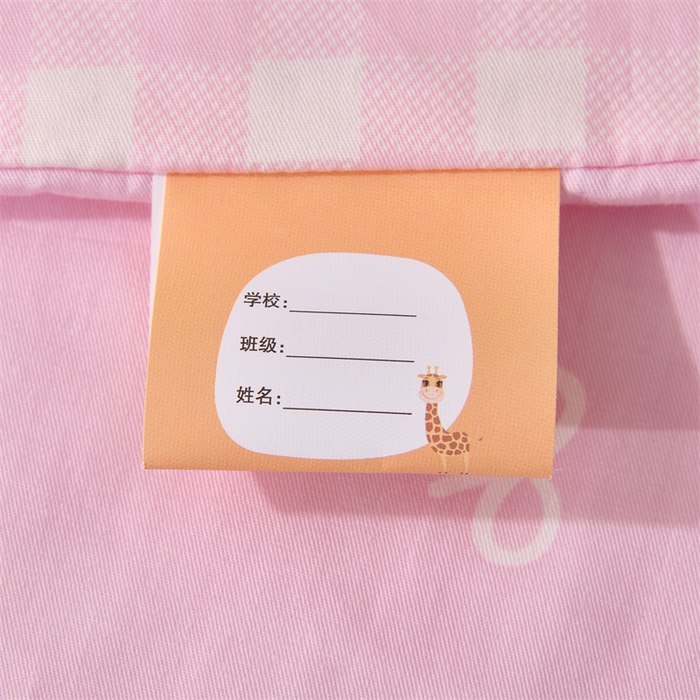 91家纺网 家纺一手货源 找家纺 嗨皮宝贝 2025新款全棉纯棉13372幼儿园三件套多件套 福宝乐园-粉