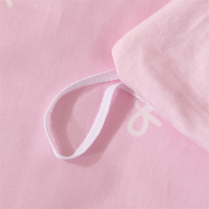 91家纺网 家纺一手货源 找家纺 嗨皮宝贝 2025新款全棉纯棉13372幼儿园三件套多件套 福宝乐园-粉